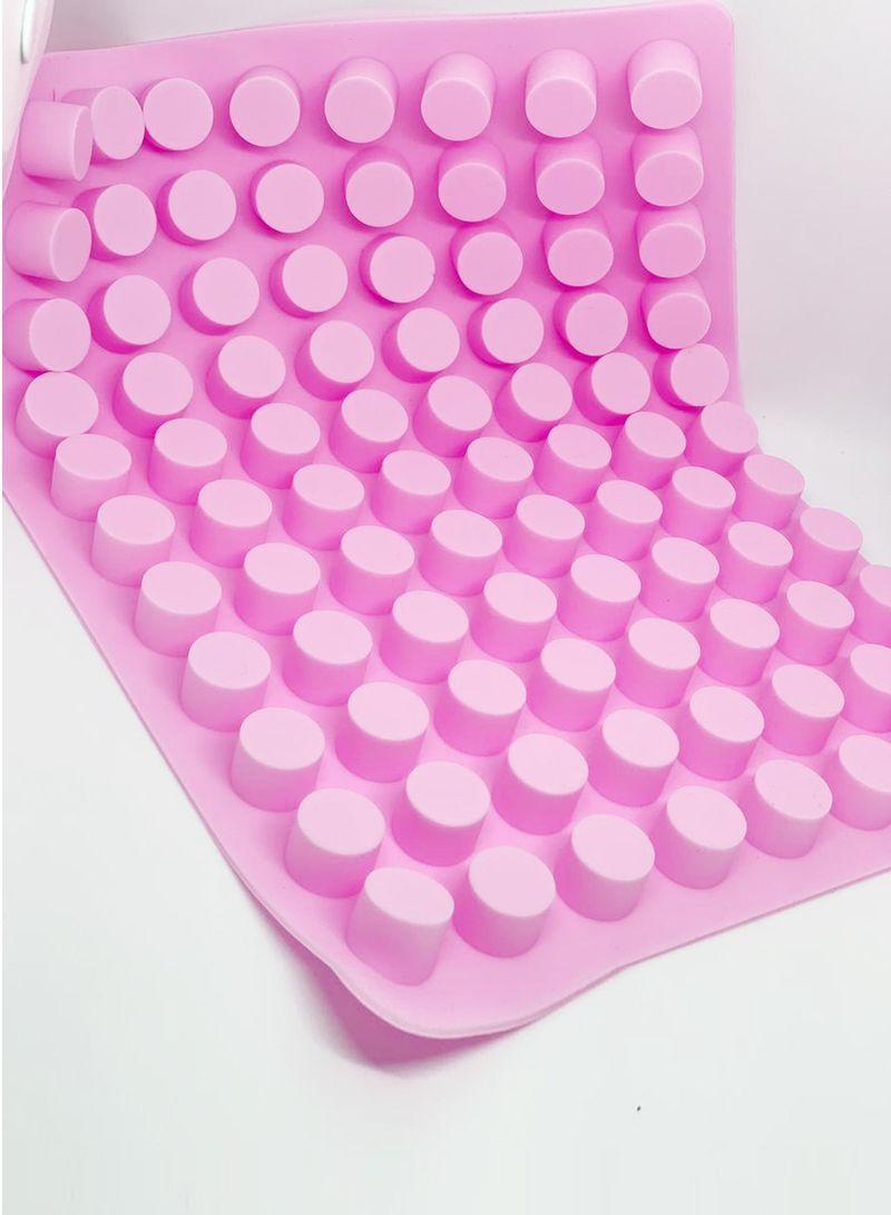 88 Cavities Mini Round Cheese Cakes Baking Silicone Molds