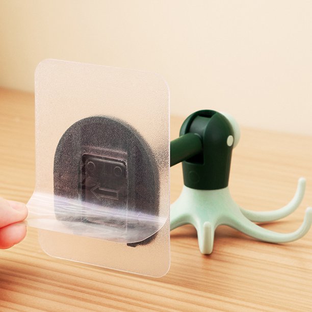 6 Claws 360° Rotatable Punch-Free Wall Mount Octopus Hook