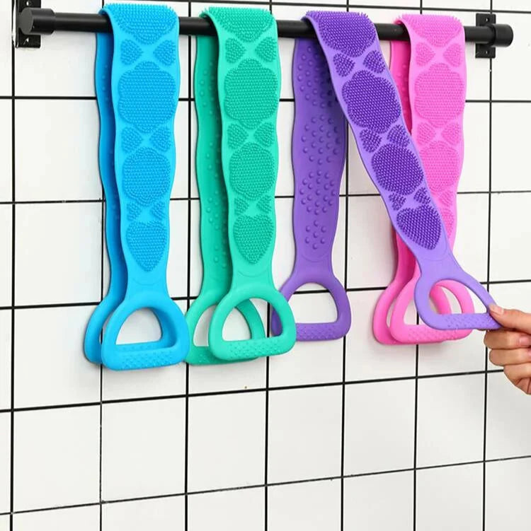 Silicone Bath Rubbing Strap