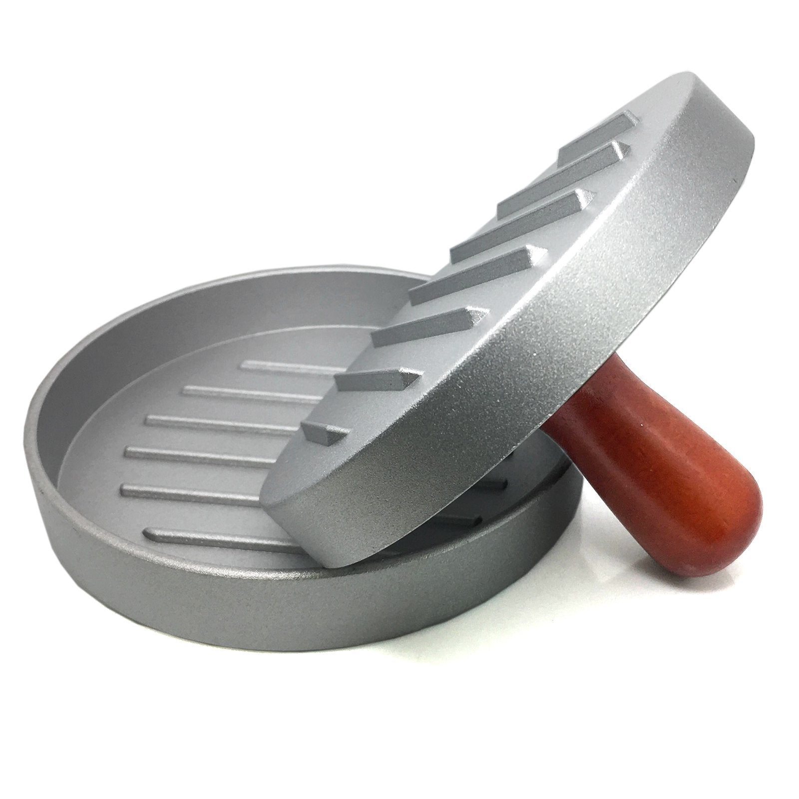 Single Hamburger Press Aluminum Alloy Non Stick Hamburger Meat Beef Grill Burger Press Patty Maker Mold