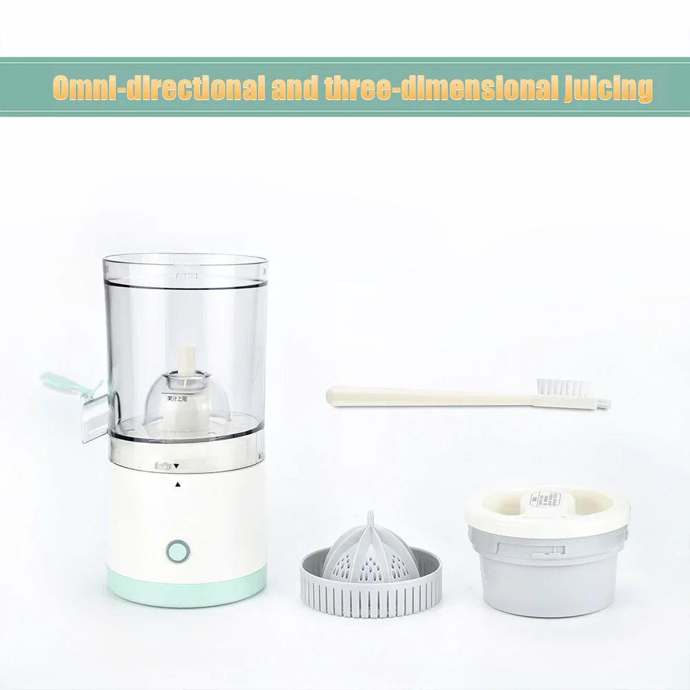 Portable USB Charging Electric Citrus Juicer Rechargeable Hands-Free Squeezer