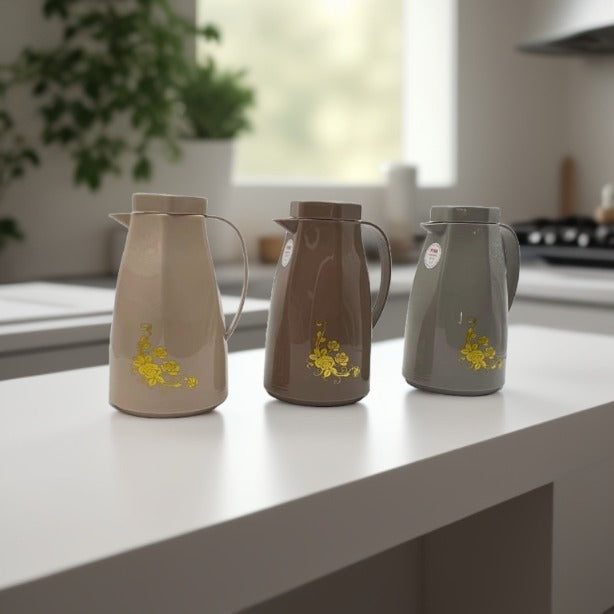 1 Litre Vacuum Flask Thermal Jugs in 3 Colors.