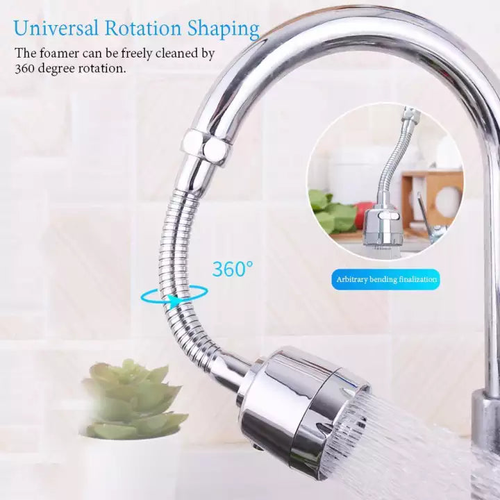 Kitchen Faucet Head 360°Swivel Water Saving 2-Function Spray Head