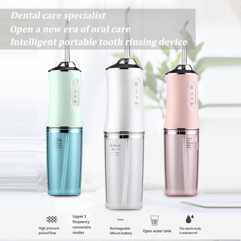 220ml 3 Clean Modes Rechargeable Oral Irrigator Tooth Dentistry