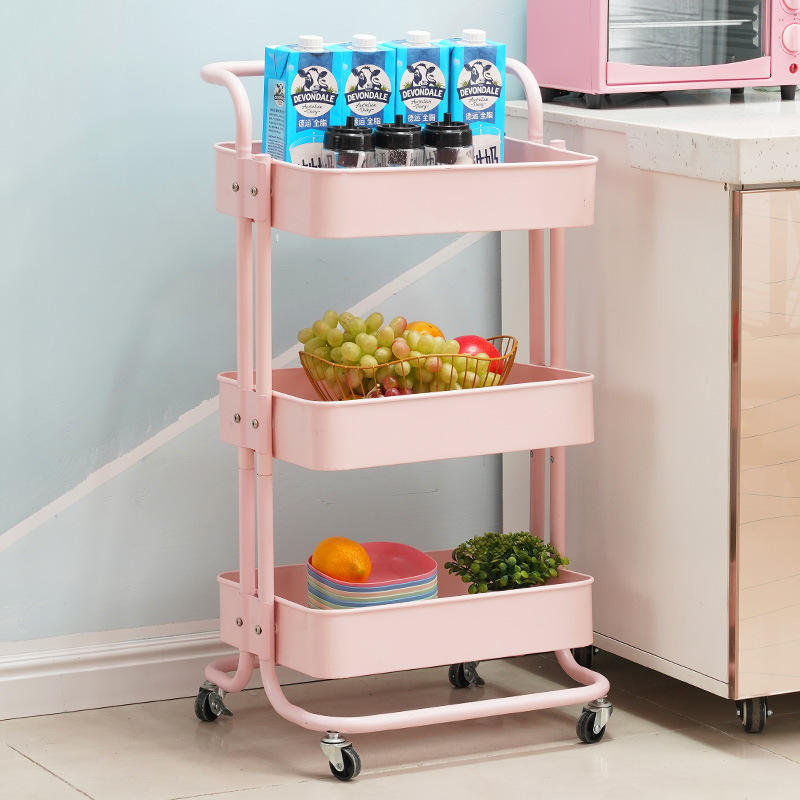3-Tier Trolley Cart Organizer