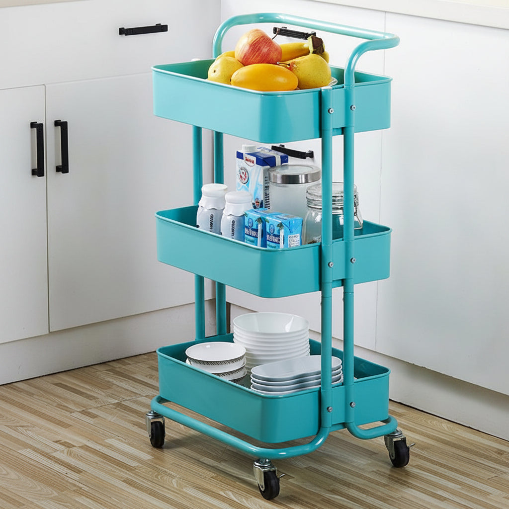 3-Tier Trolley Cart Organizer