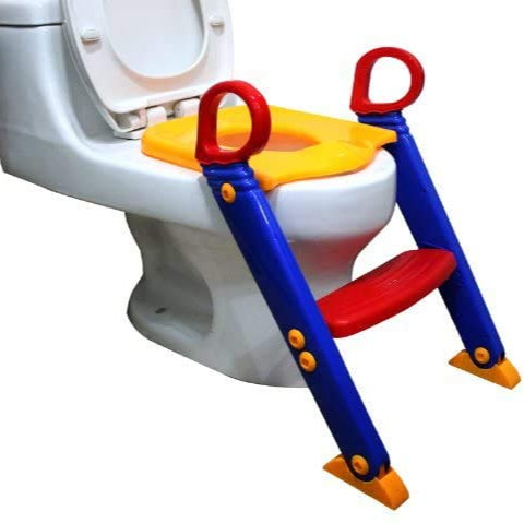 Potty Toilet Trainer with Step Stool Ladder, (3 in 1) Trainer for Kids Toddlers