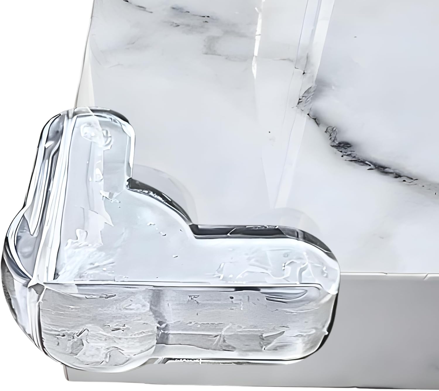 Corner Protectors for Kids is fixed on the corner of the table.