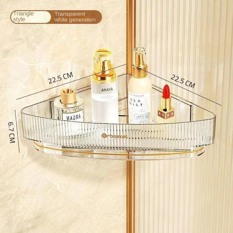 Wall-Mounted Bathroom Triangle Shelf - Size