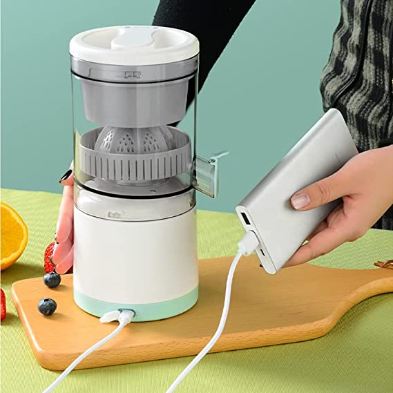 Portable USB Charging Electric Citrus Juicer Rechargeable Hands-Free Squeezer