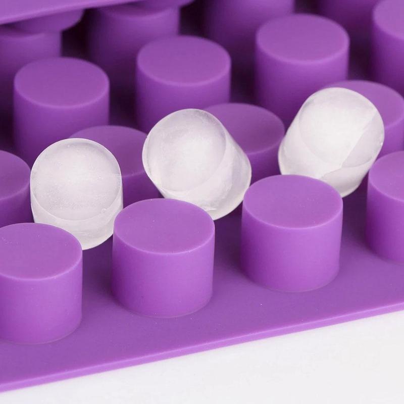 88 Cavities Mini Round Cheese Cakes Baking Silicone Molds