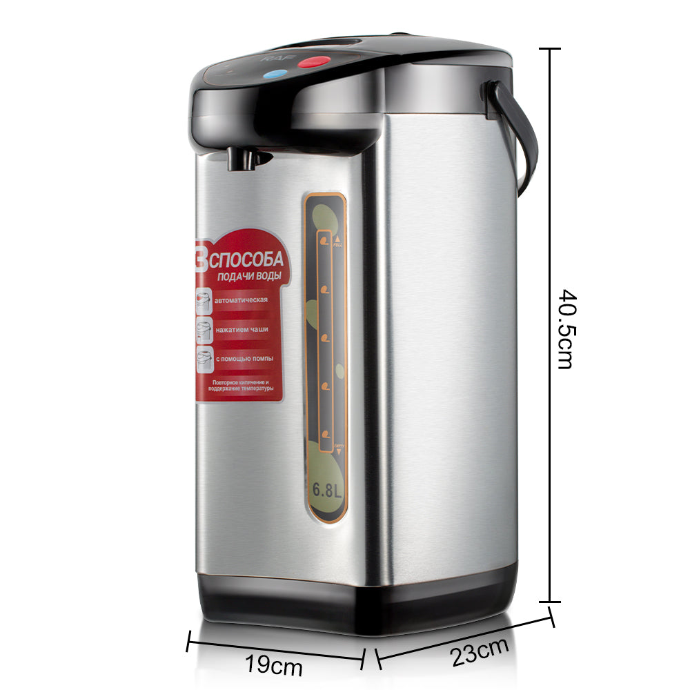 Size Of 6.8L Stainless Steel Electric Kettle.