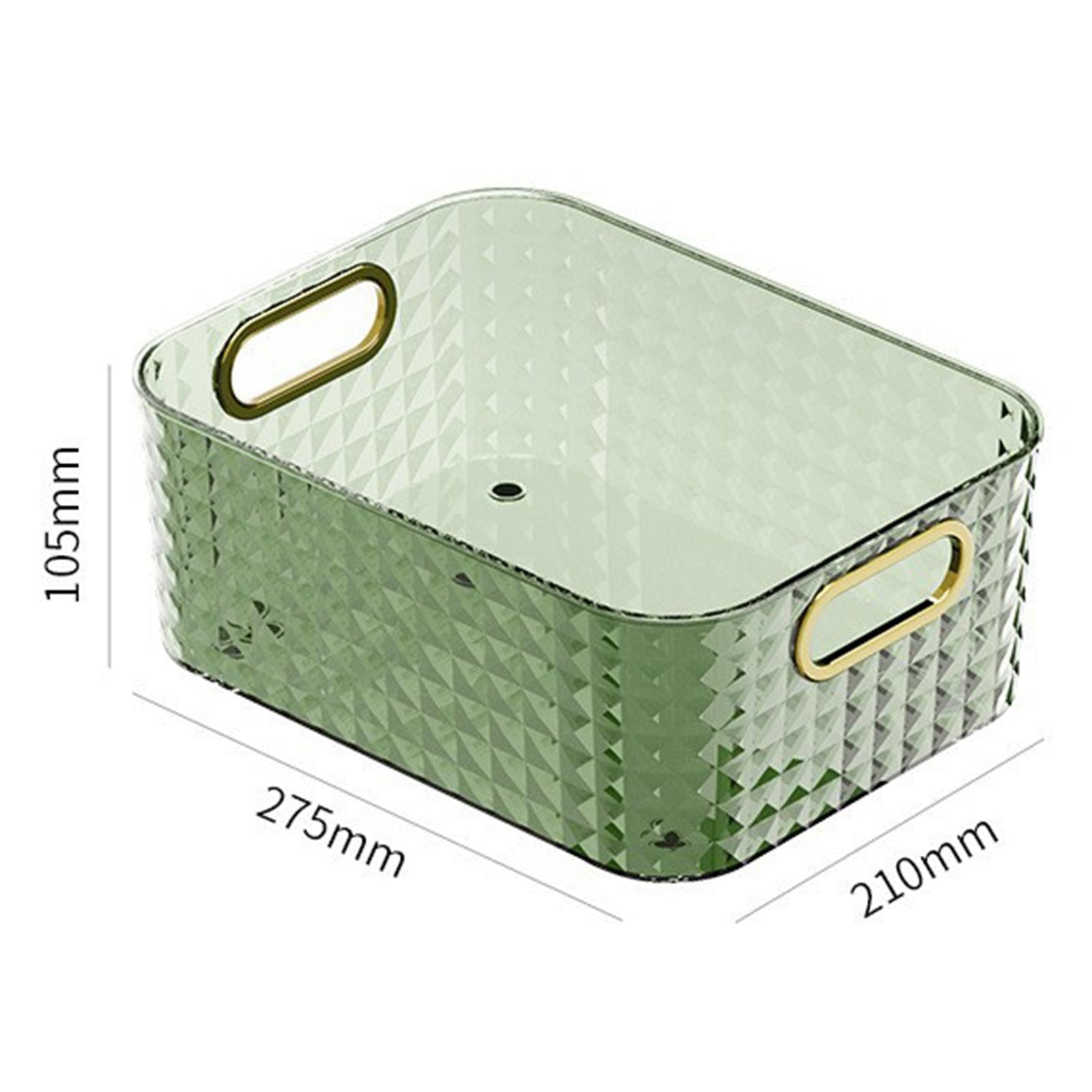 Portable Desk Cosmetics Holder Storage Box Size