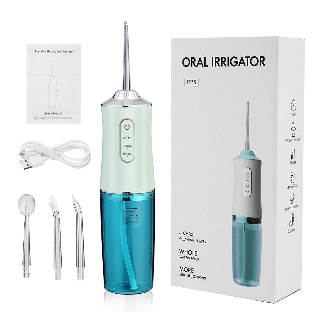 220ml 3 Clean Modes Rechargeable Oral Irrigator Tooth Dentistry