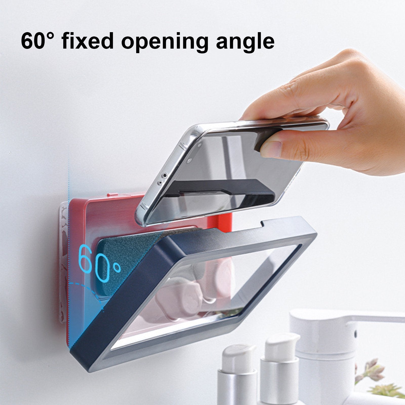 Waterproof Bathroom Mobile Phone Holder
