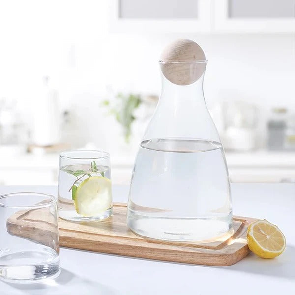 nordic style jug and glass