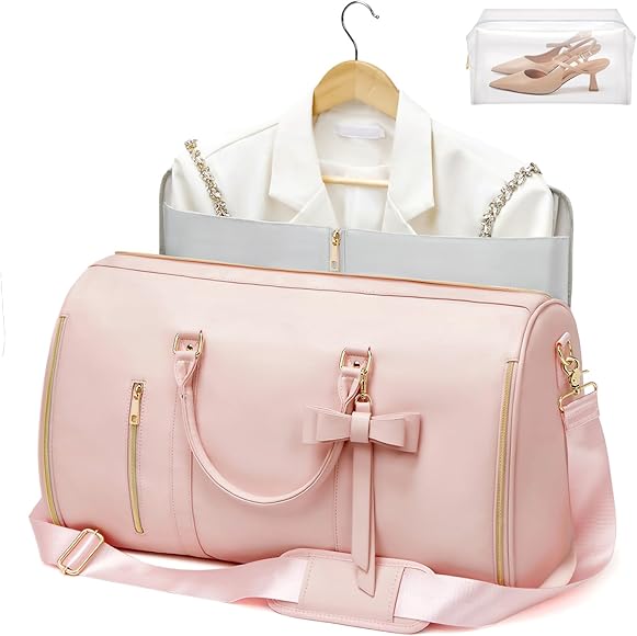 Travel Duffle Bag, Large Capacity Folding Garment Gym, Business Bag, Carry On Bag