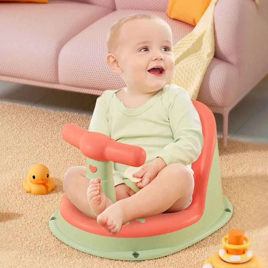 Baby In a Baby Shower Chair.