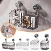 Bathroom Wall Storage Organizer Rack with Suction Cup.