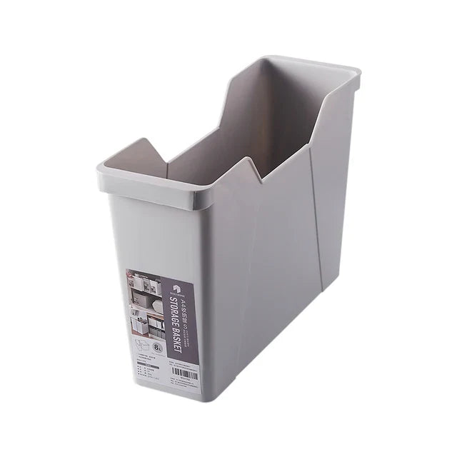 Large Capacity Cabinet Organizing Storage Box in gray color