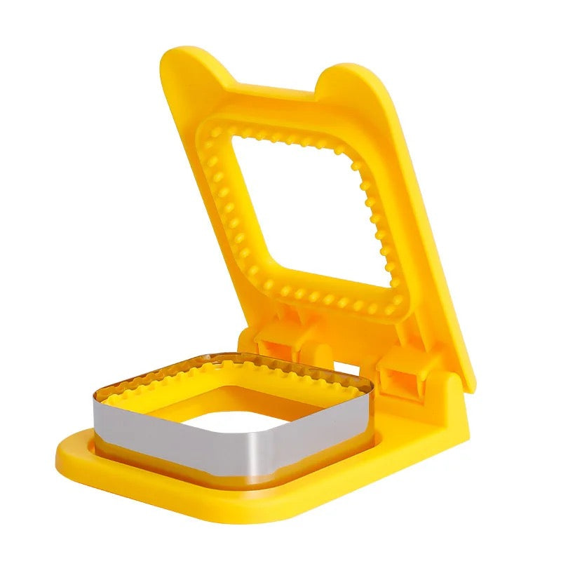 Bread Sandwich Cutter and Sealer  Yellow