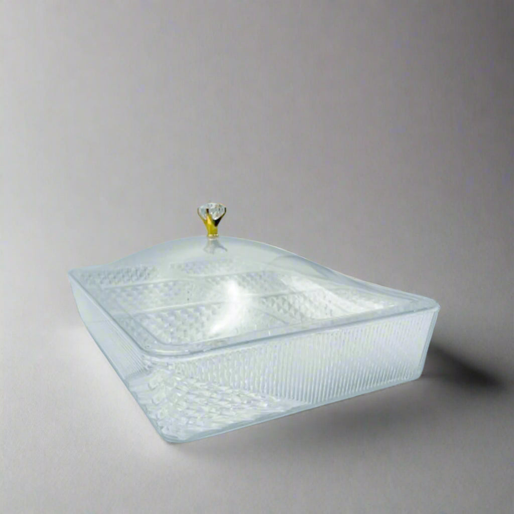 Candy Storage Box with Divided Sections.