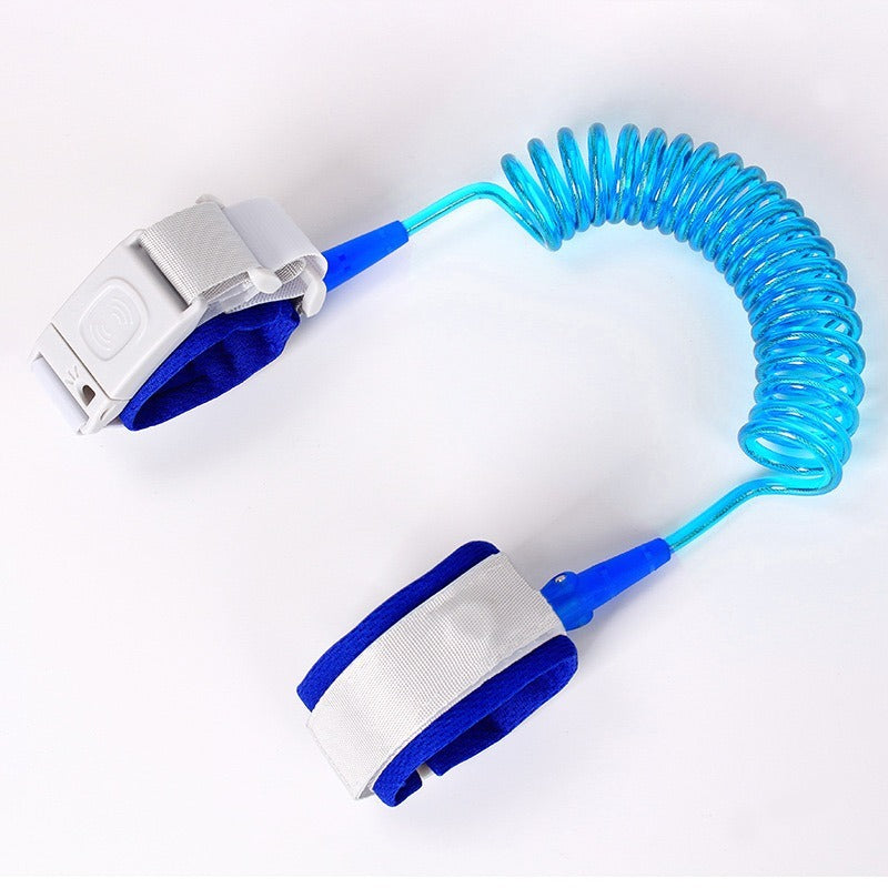 A Child Safety Harness Leash in Blue Color.