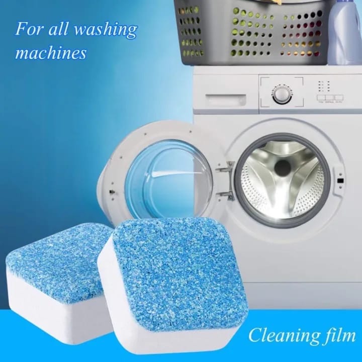 Close-up view of the Washing Machine Cleaning Tablet