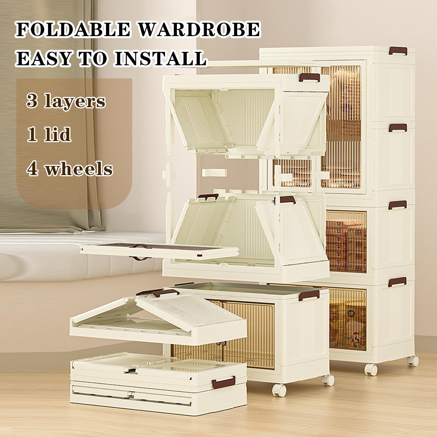 Installing Of Cloth Storage Cabinet.