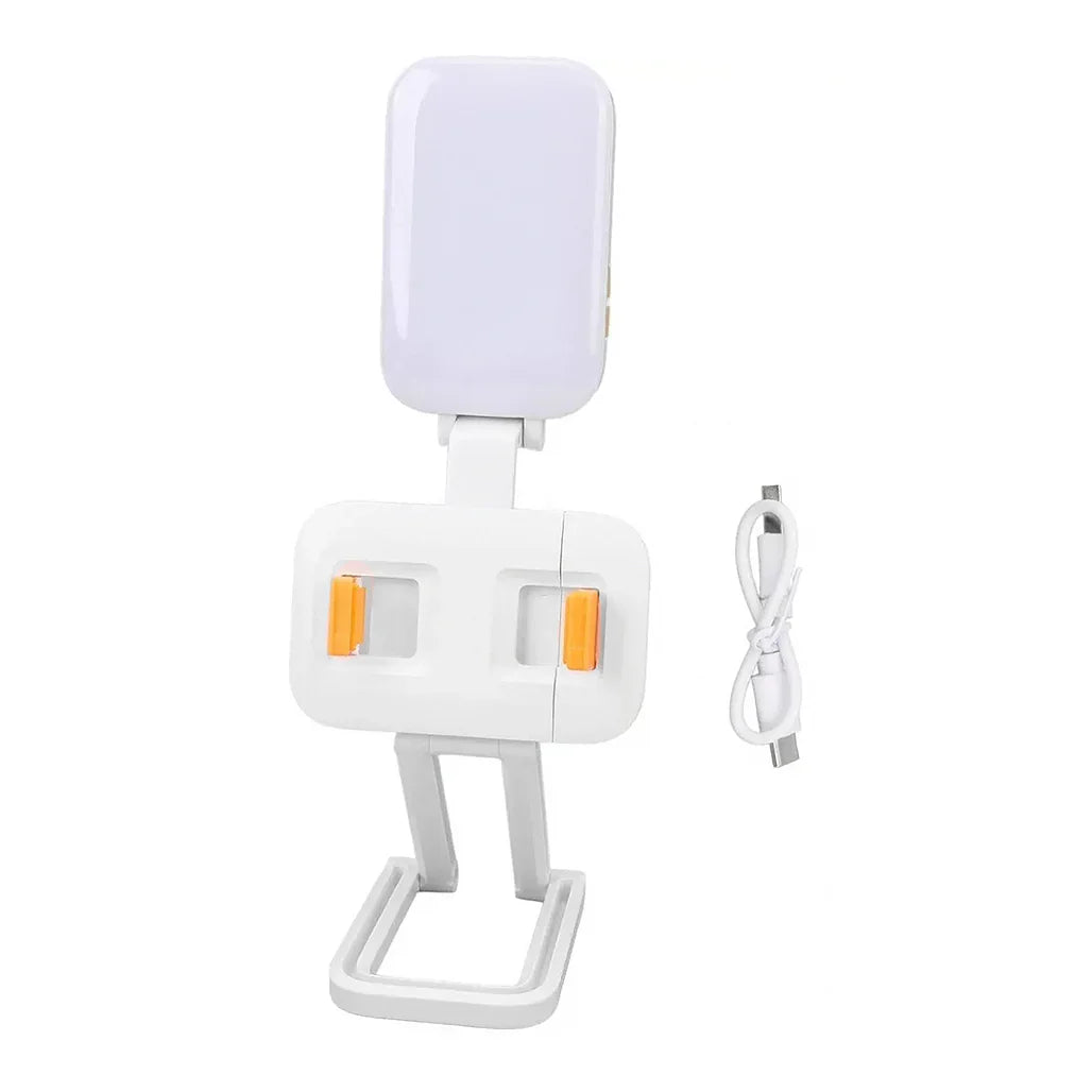  D2 Pro LED Live Streaming Light Mobile Phone Holder.