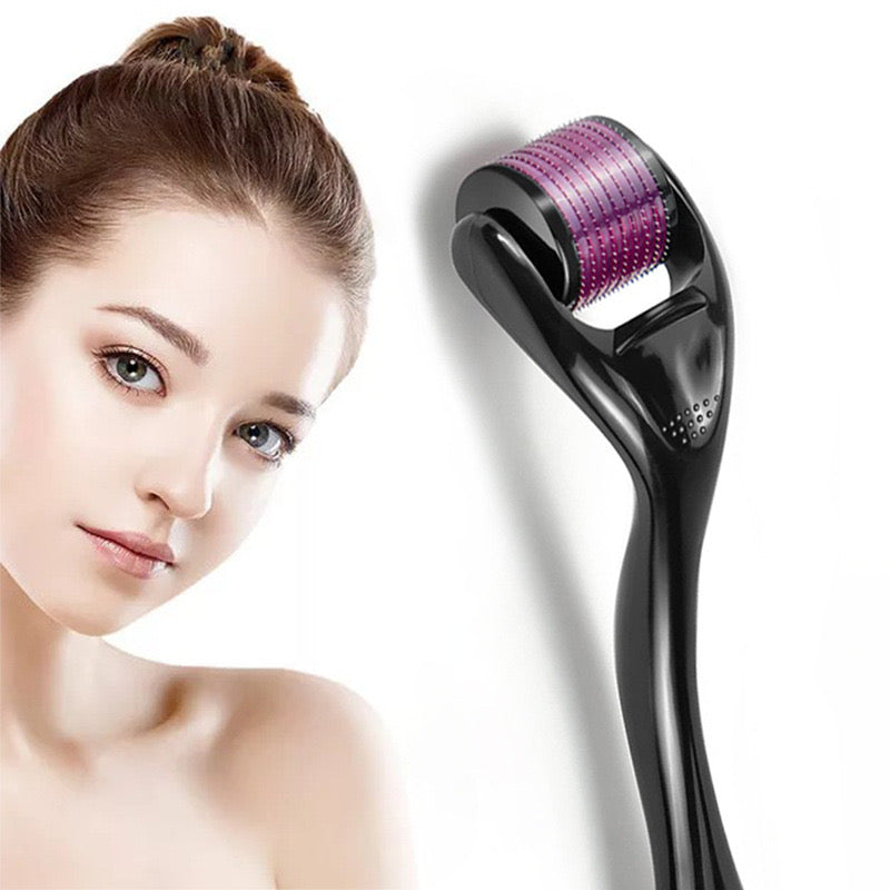 Derma Roller, Needle Roller - Anti-Ageing System with 540 Needles 0.50mm For Skin Hair