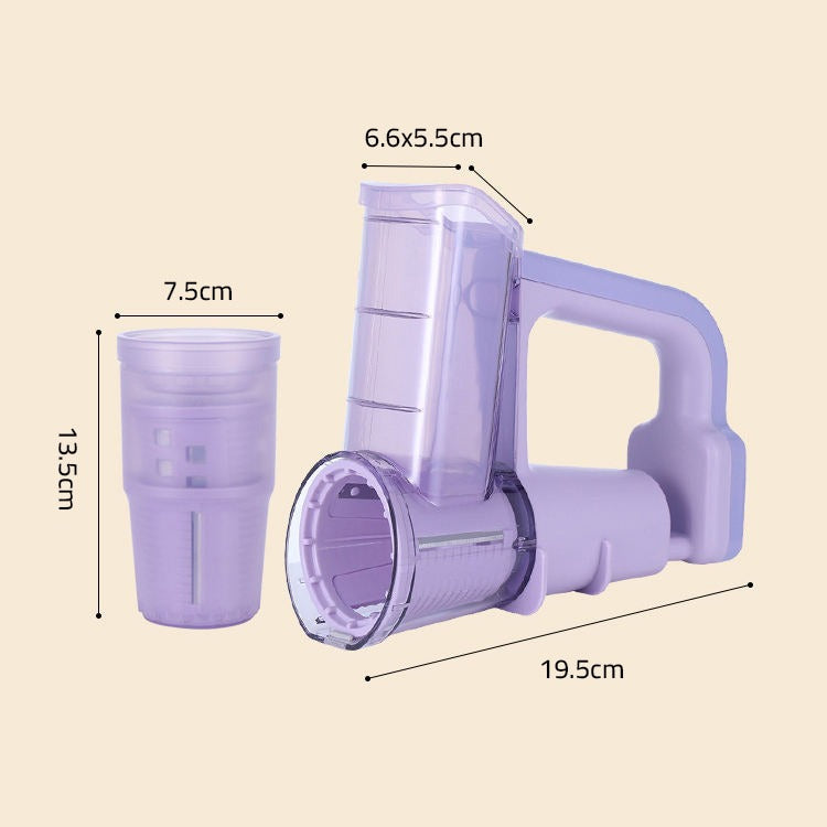 Size Details of  Electric Vegetable Cutter & Salad Maker.