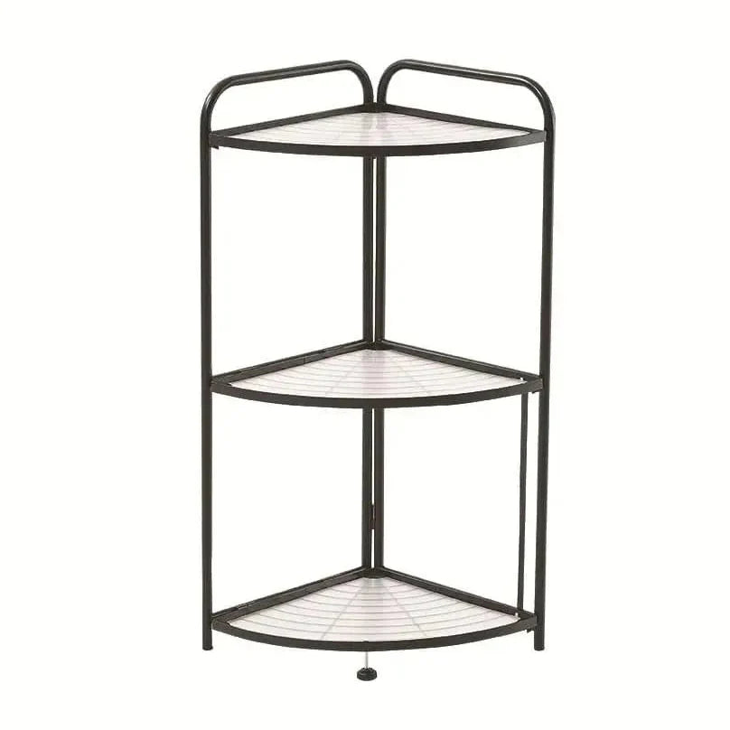 A Foldable Corner Storage Rack.