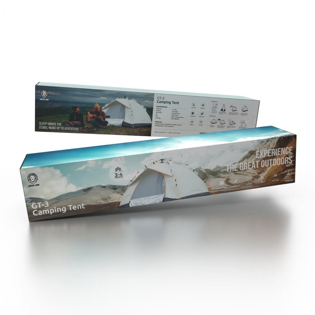 Package Of Green Lion GT-3 Camping Tent .