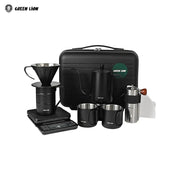 Green Lion V-60 Pro Coffee Maker Set, 7-in-1 Pour Over Coffee Brewing Kit - G100