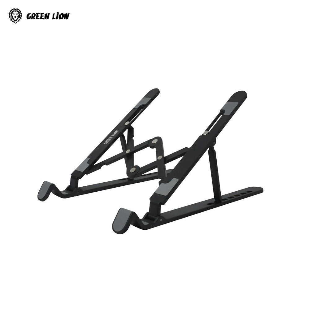 Green Lion Foldable Laptop Stand, Adjustable Portable Holder for Up to 17” Inch Laptops
