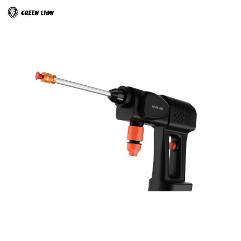 Green Lion 21V Cordless Pressure Wash Gun, Portable Cleaner for Car & Garden - CX140