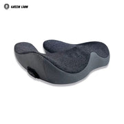 Green Lion RELIEVE PRO Seat Cushion on a white background with massage function