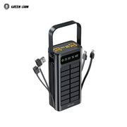 Green Lion Solar X 30000mAh Power Bank on the whitebackground