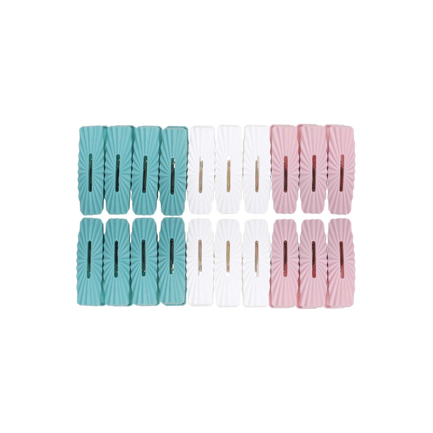 Set of Soft Grip Laundry Cloth Clips