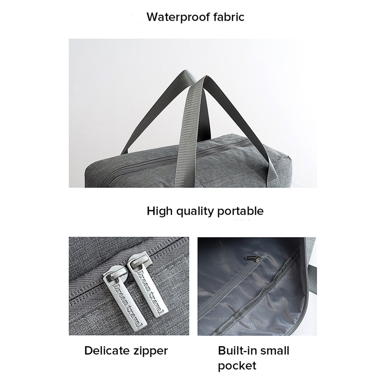 Waterproof Unisex Gym Bag with Wet and Dry Separation, Perfect for Gym and Travel