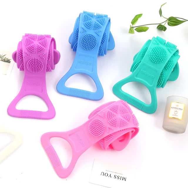 Silicone Bath Rubbing Strap