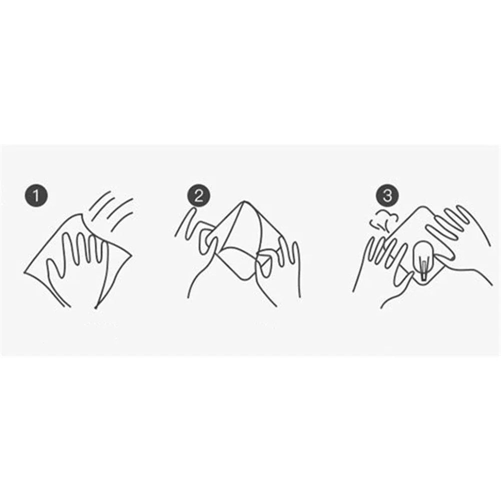 6 Hooks Wall Mount Transparent Hanger