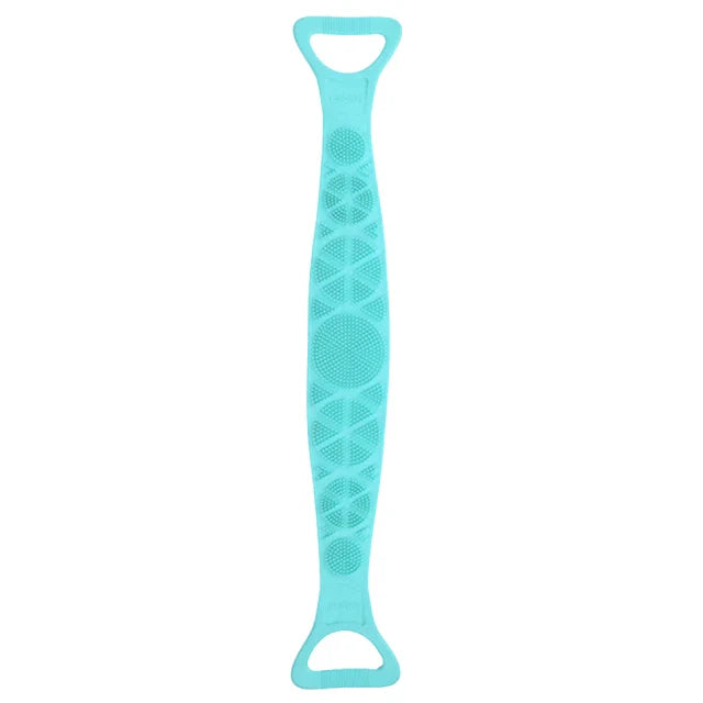 Silicone Bath Rubbing Strap - Green
