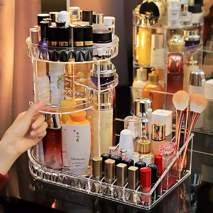 360° Rotating Cosmetic Display Stand
