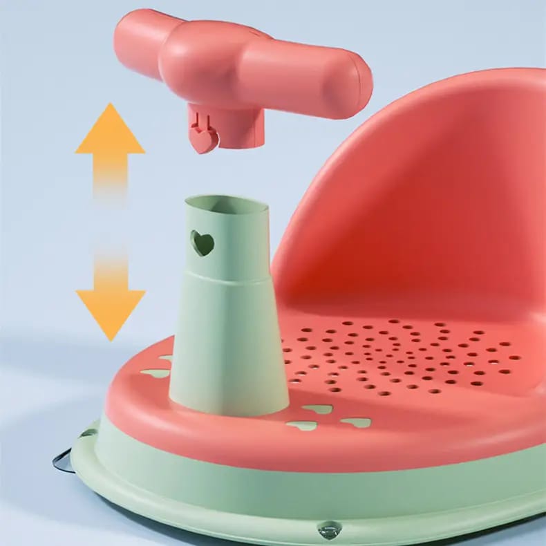 Handle Design of Baby Shower Chair.