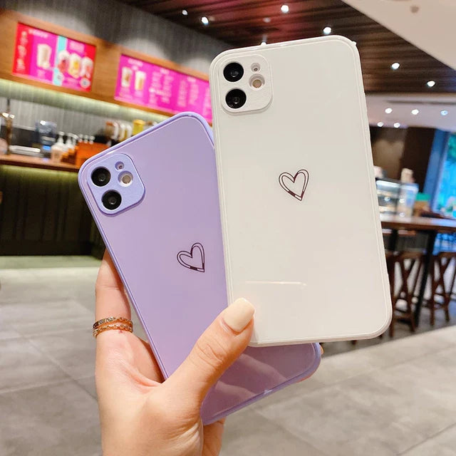 Love Camera Protection Case for iPhone