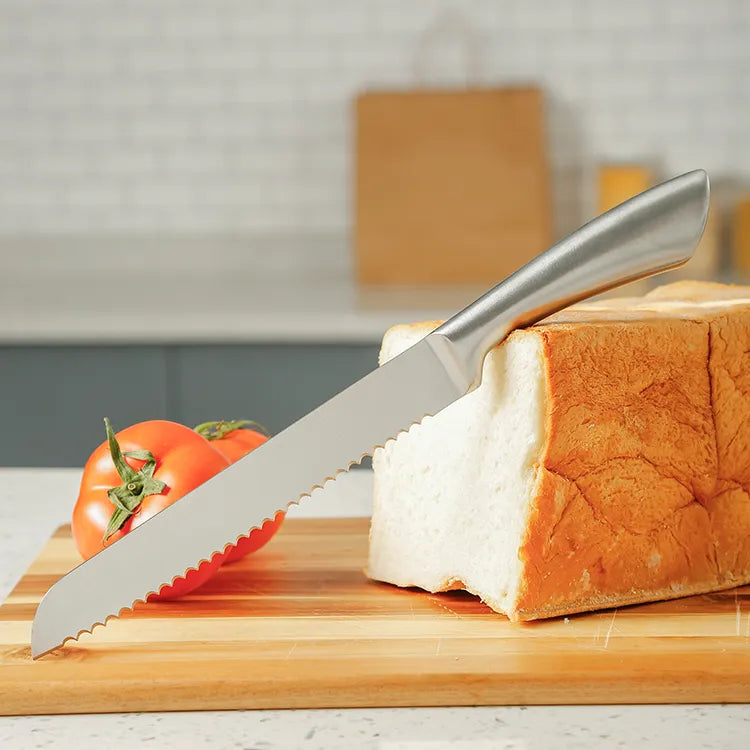 8 Pcs/Set Stainless Steel Kitchen Knife Set, Household Rotating Kitchen Tools