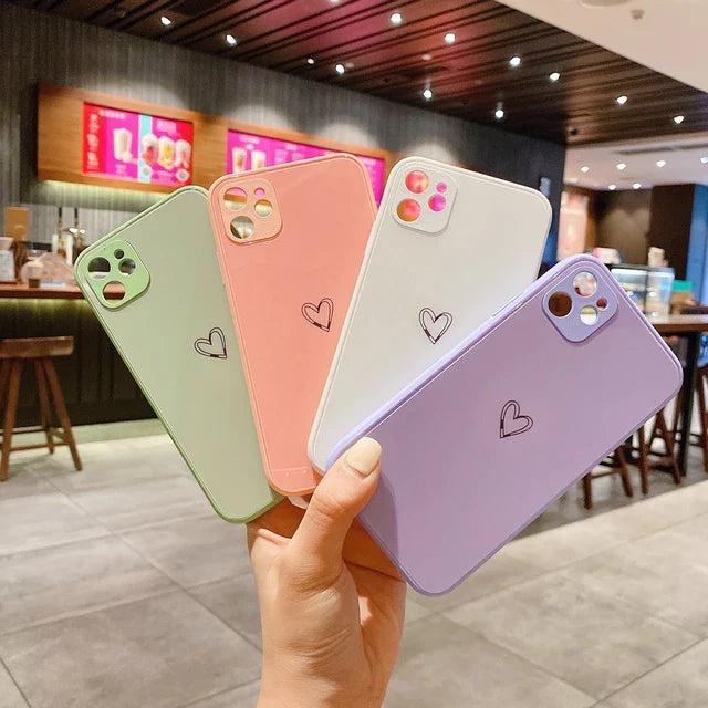Love Camera Protection Case for iPhone