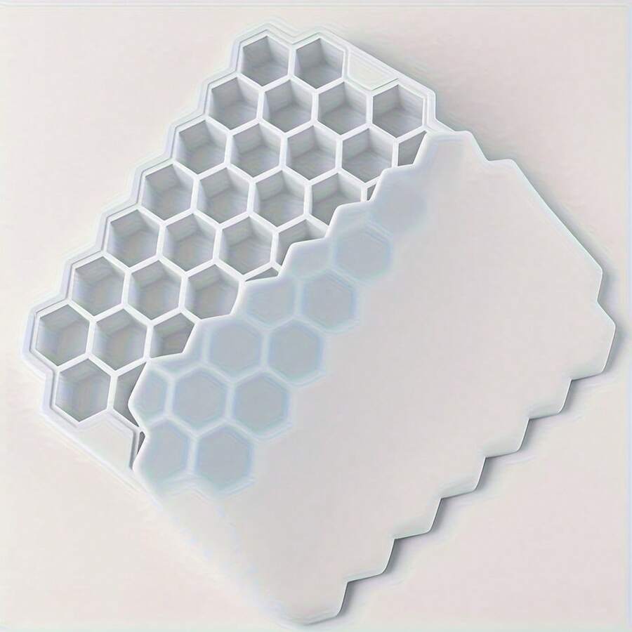 Honeycomb Silicone Ice Cube Tray.